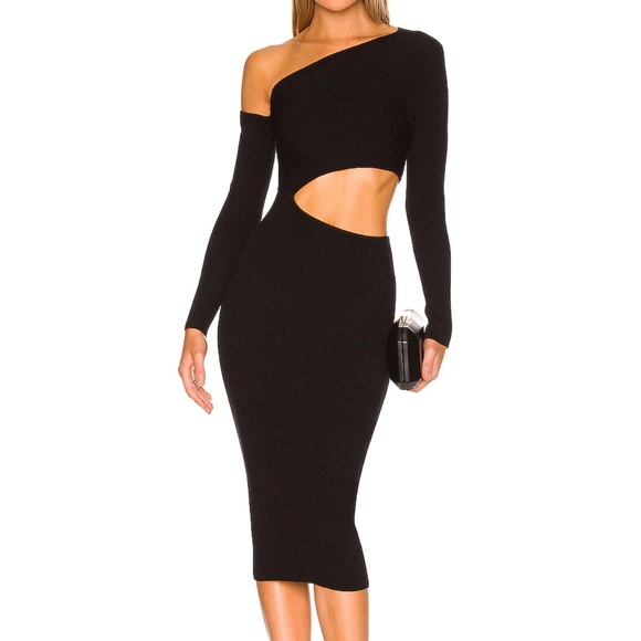 Camila Coelho Dresses & Skirts - NWT Camila Coelho Nahla Knit Dress in Black